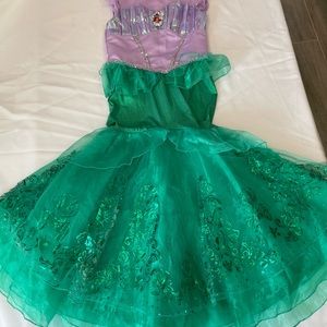 DISNEY PRINCESS Ariel dress custom or birthday dress size 4-6x